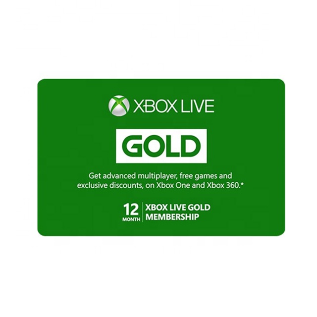 Купить ключи активации подписки Xbox Live Gold в интернет-магазине El Store